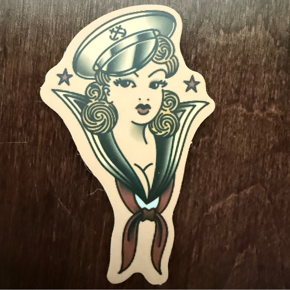 🎀10 for $10🎀 New Vinyl Sticker Pin Up Girl Tattoo Sailor Flapper Mermaid…